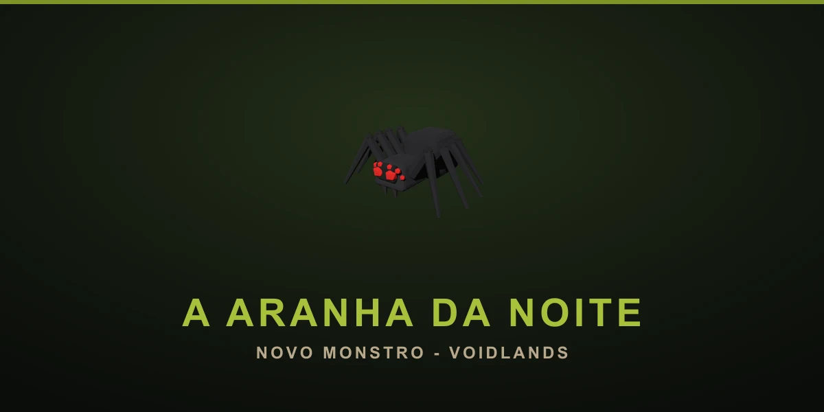 Monstros chegam: a Aranha da noite